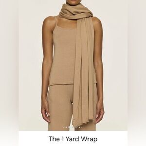 Bluesalt the 1 Yard wrap in camel never worn